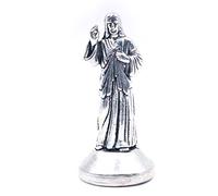 CENPEK 5pcs Jesus Statuette Model Statue of Christ Redeemer Home Decoration Alloy Metal Silver