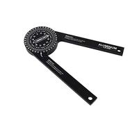 CENPEK 7.3 inch Miter Saw Protractor, Aluminum Angle Finder with Laser Engraved Scales and 360 Degree Rotation Function Construction Protractors