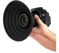 CENPEK 70-90mm Silicone Lens Hood Anti Reflection for DSLR Camera Lens External Dia Glass Window Photography Accessory