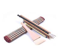 CENPEK 8Pcs-set Excellent Chinese Calligraphy Brush Kanji Japanese Sumi Drawing Brush