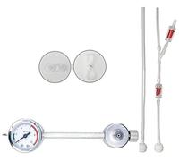 CENPEK Aquarium DIY CO2 Generator System Kit with Pressure Gauges and Relief Valves Check Carbon Dioxide Reactor Kit for Plants Aquarium