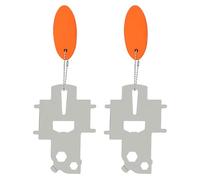 CENPEK Boat Stainless Steel Deck Plate Tank Filler Cap Key Bottle Opener Screwdriver for Boat Marine Yacht