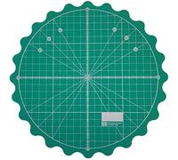 CENPEK Circle Rotary Cutting Mat Diameter 9inch Self Healing for Any Table Protection Board Quilt Fabric Doing Crafts Sewing Quilting Projects Rotating Cutter Pad