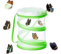 CENPEK Collapsible Bug Catcher Net, Insect and Butterfly Habitat Cage, Mini Insect Reproduction Mesh for Kids Insects Catching and Life Science Education, Easy to Observe