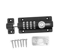 CENPEK Combi Bolt Door Lock - 4 Wheel Combination Locking Bolt - Weatherproof Die Cast Body - Tamper Proof Slide Bolt - High Security Gate Lock for Home and Garages