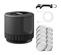CENPEK Electric Food Vacuum Sealer Machine for Mason Jars Vacuum Packing Machine with 8 Piece Jar Lids Food Sealer for Kerr Jars Mason Jar