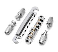 CENPEK Electric Guitar Bridge 6-String LP Saddle With Studs Mounting Accessories For Epiphone Les Paul Replacement Parts