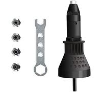 CENPEK Electric Rivet Nut Gun for Cordless Drill Electric Rivet Riveter Nut Gun Adapter Cordless Riveting Tool Kit Drill Adaptor Power Machine Accessory