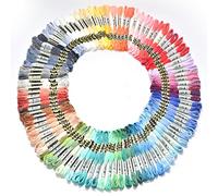 CENPEK Embroidery Threads 100 Colors Skeins Pack, Embroidery Floss,Cross Stitch Threads，Friendship Bracelets Thread，Crafts Floss Rainbow Color