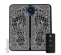 CENPEK Foot Massager Reflexology Electronic Portable Leg Massage Machine with 8 Modes and 19 Level-Intensity Gradient Strength with Remote Control