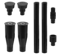 CENPEK Fountain Head Set 8 Pcs Plastic Fountain Nozzle Fountain Pump Waterfall Head Set Water Spray Heads Set 4 Different Kinds Settings for DIY Fountain