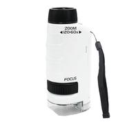 CENPEK Microscope for Experimental Teaching Pocket Microscope 60x-120x Mini Microscope with LED for Adults Student Home School Lab