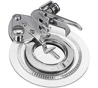 CENPEK Multifunctional Daisy Flower Stitch Sewing Machine Presser Foot Decorative Embroidery Stitch Circles Ruffler Presser Foot for Low Shank Snap-On Sewing Machines