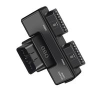 CENPEK OBD2 OBDII Splitter 16 Pin OBD II With DC Interface For High-Speed Transmission 1 Male To 2 Female Universal For All OBD2 Vehicles