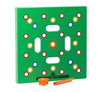 CENPEK Seeding Tool of Templates,Gardening Template Seed Sowing Tool Kit,Vegetable Garden Planting Guide,Square Seed Spacing Tool,Vegetable Planting Board With Seeder