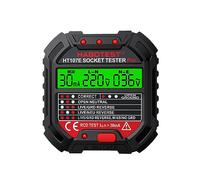 CENPEK Socket Tester Mains Outlet Tester with Voltage Display 90-250V Power Socket Automatic Electric Circuit Polarity Voltage Detector