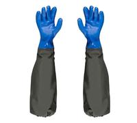 CENPEK Waterproof Pond Gloves elbow Length Rubber Gloves 27inch Drain Cleaning Gloves Extra Long Sleeve Full Arm Gloves