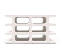 CENPEK White Ceramic Hiding Shelter Fish Tank Decoration for Amano Shrimp Cichlid Fish Spawning and Breeding