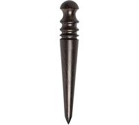 CENPEK Wood Leather Burnisher Tool with 4 Grooves for Burnishing Leather Projects of Various Thicknesses Sleek Polished Leather Tool