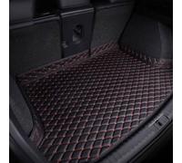 cenrf Car Leather Boot Liner Mats, For Audi Q3 2013-2018 Cargo Tray Protector Liners Wear-Resistant Protector Pad Carpets Interior Accessories,C