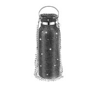 CENRF Diamond Glitter Water Bottles, Rhinestones Shiny Water Bottle, Leak Proof Shiny Stone Water Bottle, Glitter Water Bottles with Fashionable Hydration, Personalised Sports Water Bottle for Girls