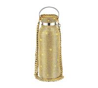 CENRF Diamond Glitter Water Bottles with Rhinestones, Leak Proof, Personalised Sports Bottle for Girls