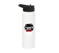 Censored Documents USA Democracy Redacted Files Political Stainless Steel Insulated Water Bottle