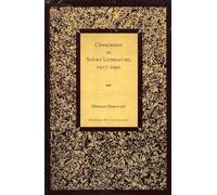 Censorship in Soviet Literature, 1917-1991