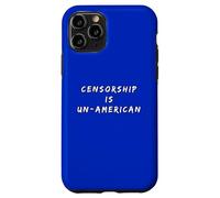 Censorship Is Un-American Patriotic America USA Pride Case for iPhone 11 Pro