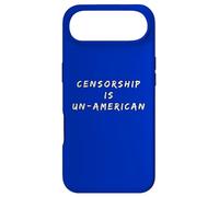 Censorship Is Un-American Patriotic America USA Pride Case for iPhone Air