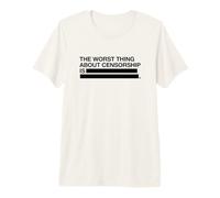 Censorship (Muzzling Silencing Statement) Premium T-Shirt