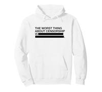 Censorship (Muzzling Silencing Statement) Pullover Hoodie
