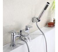 Centa Waterfall Bath Shower Mixer Tap With Shower Kit