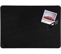 Centaur - 100% Genuine Leather Desk pad - Black 40 x 60 cm - Ideal for Office and Home - Easy-Care with Anti-Slip Desk mad - Handmade in Germany