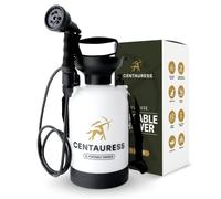 Centauress Portable Camp Shower Pump w/Safety Valve (45 PSI) - Surf Rinse Kit - Beach & Camp Shower Kit