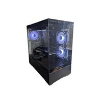 Centaurus Berserk GX3 Gaming PC, Intel Core Ultra 7 265K 20-Core, Radeon RX 9060 XT 16GB, 32GB DDR5 RAM, 1TB NVMe SSD, Windows 11 PRO. WiFi. Desktop Computer, Video Audio Editing (Black)