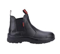 Centek Fs316 S1 Dealer Safety Boots Unisex | Slip On Shoes | Black | UK Size 8
