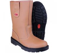 Centek FS334 Safety Rigger Tan Size: UK15 Colour: Tan, Shoe Size: UK15 UK15 - EU50 - US16