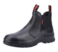 Centek Mens Dealers Leather Safety Boots Black