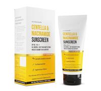Centell.a & Niacinamide Sunscreen SPF 50 PA+++ | For Oily & Acne-Prone Skin | Water-Resistant Sunscreen | Controls Excess Oil | Protects Against UVA & UVB Rays | For Women & Men | 50g