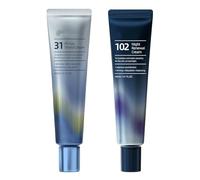 Centella Asiatic Day Cream and Niacinamide Night Cream Set, 1.41 fl oz each - Soothes and protects in the morning, balances and firms in the afternoon, ideal for stressed and tired skin