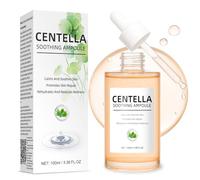 Centella Smoothing Ampoule 100ml, Centella Asiatica Face Serum for All Skin, Deeply Hydrating Facial Essence Reduce Redness, Brighten and Anti Wrinkle