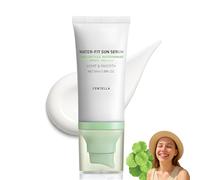 Centella Sun Serum SPF50+ P with Nicotinamide - Korean Lightweight Non-Sticky Sunscreen for Sensitive Skin, Waterproof & No White Cast, Broad Spectrum Daily Sun Protection for Face and, 50ml