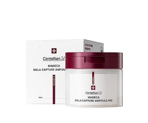 Centellian24 Official Madeca Mela Capture Ampoule Pad 5.5 fl oz (165 ml) (60 Sheets)