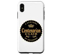 Centenarian Club A Century of Awesome - 100 Years Old Plus Case for iPhone XS Max