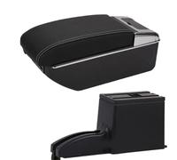 Center Armrest Box For Lada For Granta Car Armrest Box Central Store Content Storage Box Arm Auto Accessories Interior Details Car Center Console(B3 Black white 7USB)