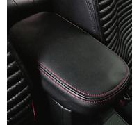 Center Armrest Covers for Toyota Corolla 2007-2012, Car Console Cushions Riser Breathable Auto Centre Height Pad Elbow Cover Lid Mats,Red Line