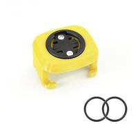 Center Bike Computer Mount For Gps Cycling Handlebar Stem Holder Abs 3d Printed Easy Install Secure Fit For Road Mtb City Commuting White(Yellow)