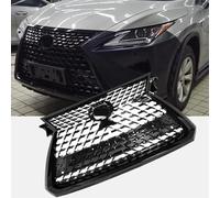 Center Bumper Grille For Lexus RX350 RX450H 2016-2019,Centre Grill Panel Grill Easy to Install Bumper Grille Trim