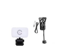 Center Cam Deluxe Package - Middle-Screen HD 1080p Webcam, LED Ring Light, Carrying Case, Conference Lighting Kit for Zoom Meetings and Video Calls